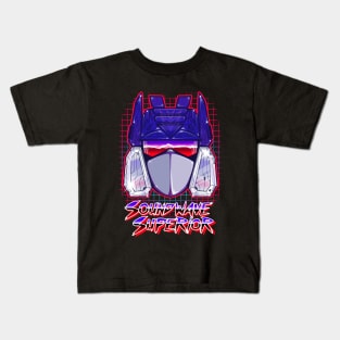 Soundwave Superior Kids T-Shirt